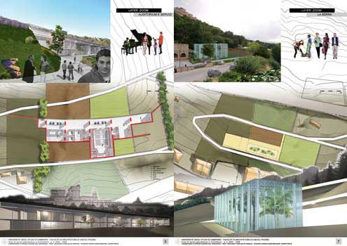Laboratorio di Progettazione del Paesaggio Unicam Facoltà di Architettura di Ascoli Piceno - il parco delle Fonti a nord di macerata 