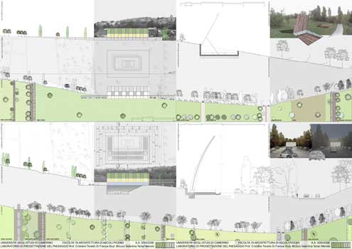 Laboratorio di Progettazione del Paesaggio Unicam Facoltà di Architettura di Ascoli Piceno - il parco di Fonte Scodella a sud di macerata Laboratorio di Progettazione del Paesaggio Unicam Facoltà di Architettura di Ascoli Piceno - il parco di Fonte Scodella a sud di macerata