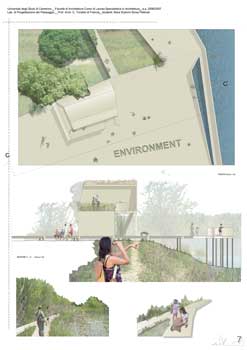 Laboratorio di Progettazione del Paesaggio Unicam Facoltà di Architettura di Ascoli Piceno - recupero ex cava Penserini, Pesaro 