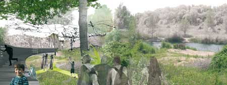 Laboratorio di Progettazione del Paesaggio Unicam Facoltà di Architettura di Ascoli Piceno - recupero ex cava Penserini, Pesaro 