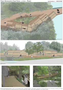 Laboratorio di Progettazione del Paesaggio Unicam Facoltà di Architettura di Ascoli Piceno - recupero ex cava Penserini, Pesaro 