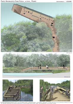 Laboratorio di Progettazione del Paesaggio Unicam Facoltà di Architettura di Ascoli Piceno - recupero ex cava Penserini, Pesaro 