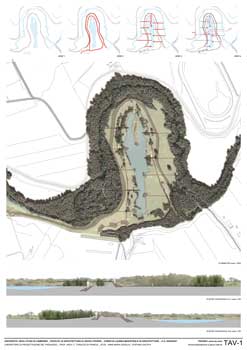 Laboratorio di Progettazione del Paesaggio Unicam Facoltà di Architettura di Ascoli Piceno - recupero ex cava Penserini, Pesaro 