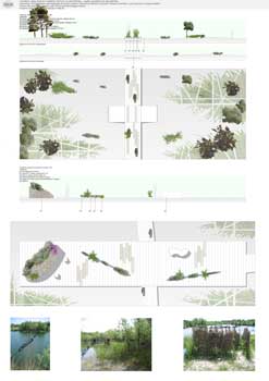 Laboratorio di Progettazione del Paesaggio Unicam Facoltà di Architettura di Ascoli Piceno - recupero ex cava Penserini, Pesaro 