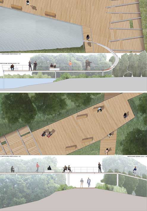 Laboratorio di Progettazione del Paesaggio Unicam Facoltà di Architettura di Ascoli Piceno - recupero ex cava Penserini, Pesaro 