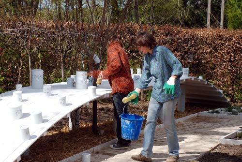 Laboratorio di Progettazione del Paesaggio Unicam Facoltà di Architettura di Ascoli Piceno - Le jardin qu'on mange, chaumont sur loire 2008