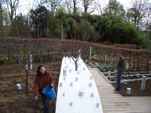 Laboratorio di Progettazione del Paesaggio Unicam Facoltà di Architettura di Ascoli Piceno - Le jardin qu'on mange, chaumont sur loire 2008