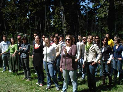 Laboratorio di Progettazione del Paesaggio Unicam Facoltà di Architettura di Ascoli Piceno - giardino pensieroso 2007
