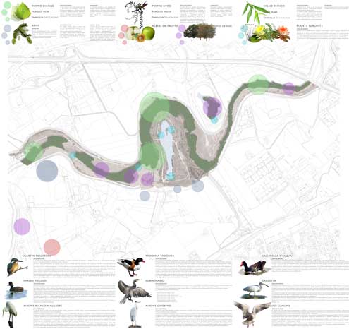 Laboratorio di Progettazione del Paesaggio _ Facoltà di Architettura di Ascoli - Il Paesaggio fluviale: il Parco del Foglia