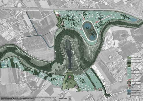 Laboratorio di Progettazione del Paesaggio _ Facoltà di Architettura di Ascoli - Il Paesaggio fluviale: il Parco del Foglia