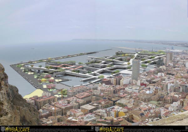 Tesi di Pirro Simone, Salvatelli Roberto, Tappatà Luca, Turtù Roberto - Hyper Alicante, A vision for a urban new space