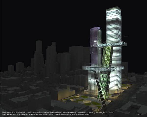 Tesi Massimo Guidotti- ''grand avenue project'' aa 2008-09