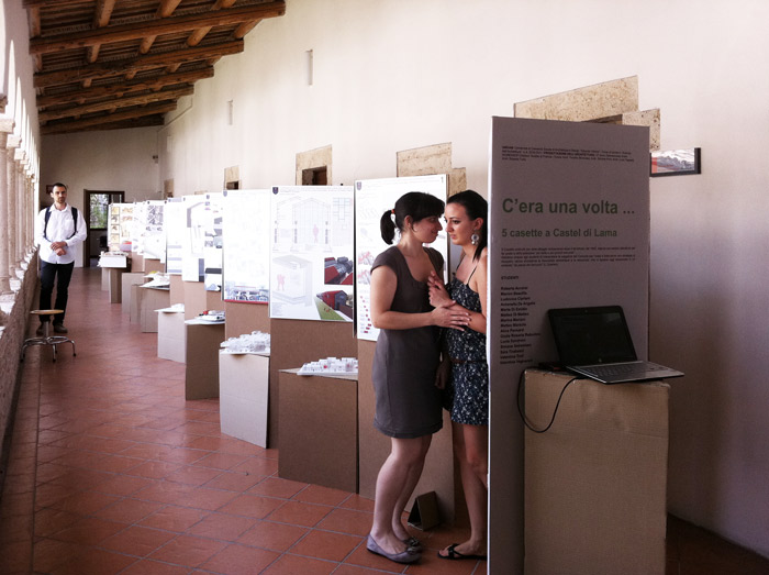 corso di laurea in scienze dell' architettura - C'era una volta... 5 casette a castel di lama