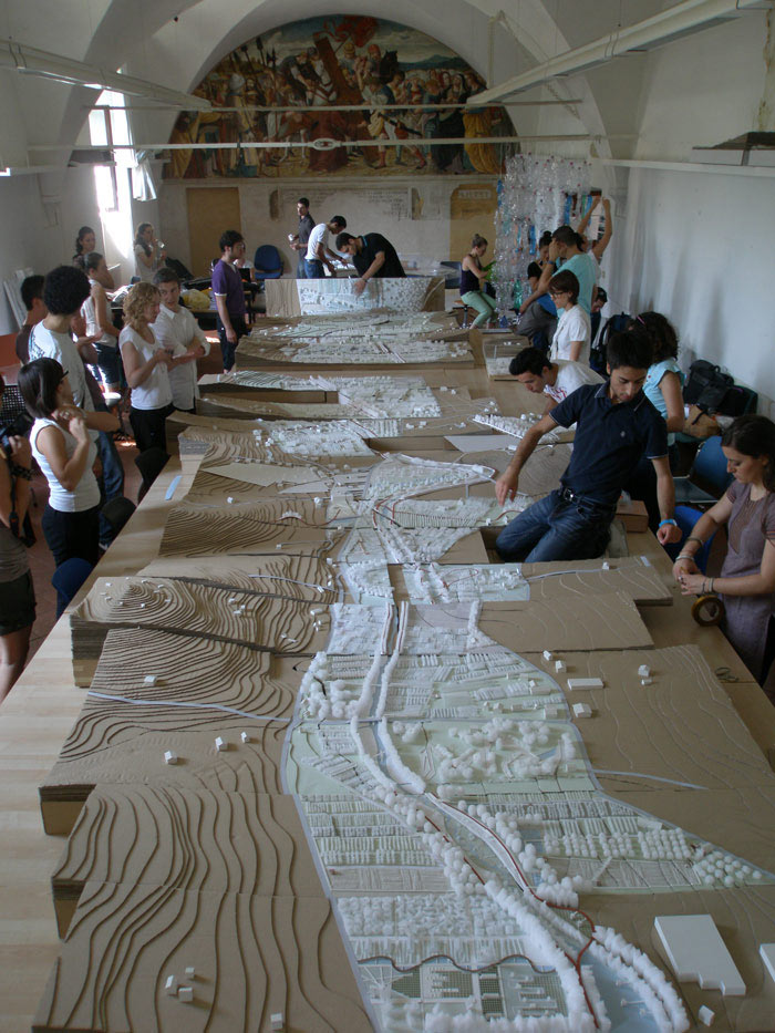 UNICAM, laboratorio di Paesaggio - parco dei vivai - mostra dei plastici