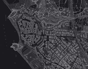 Tropea town general plan | Cristiano Toraldo di Francia