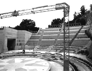 Open air theatre in a misca stone quarry | Cristiano Toraldo di Francia