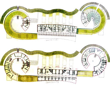 Transport interchange, landscaping of Porta Camollia Park | Cristiano Toraldo di Francia