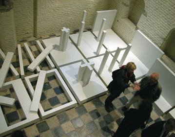 anthological Superstudio exhibition, Zeeuws Museum, Middleburg, Holland 2004 | Cristiano Toraldo di Francia