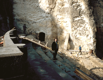 Open air theatre in a misca stone quarry | Cristiano Toraldo di Francia