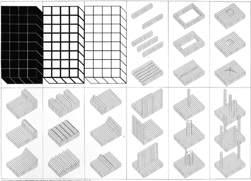 HISTOGRAMS OF ARCHITECTURE 1969 1971 | Cristiano Toraldo di Francia